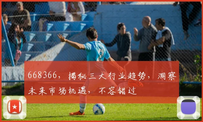 668366，揭秘三大行业趋势，洞察未来市场机遇，不容错过
